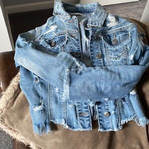 Brand new jean jacket! Super cute!